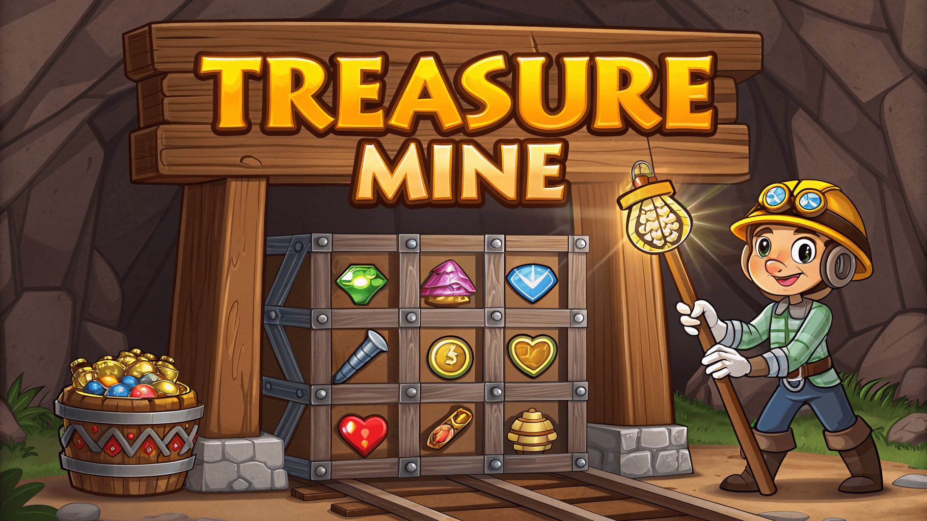 Jackpot Besar di Slot Treasure Mine dari Red Tiger Menunggu!