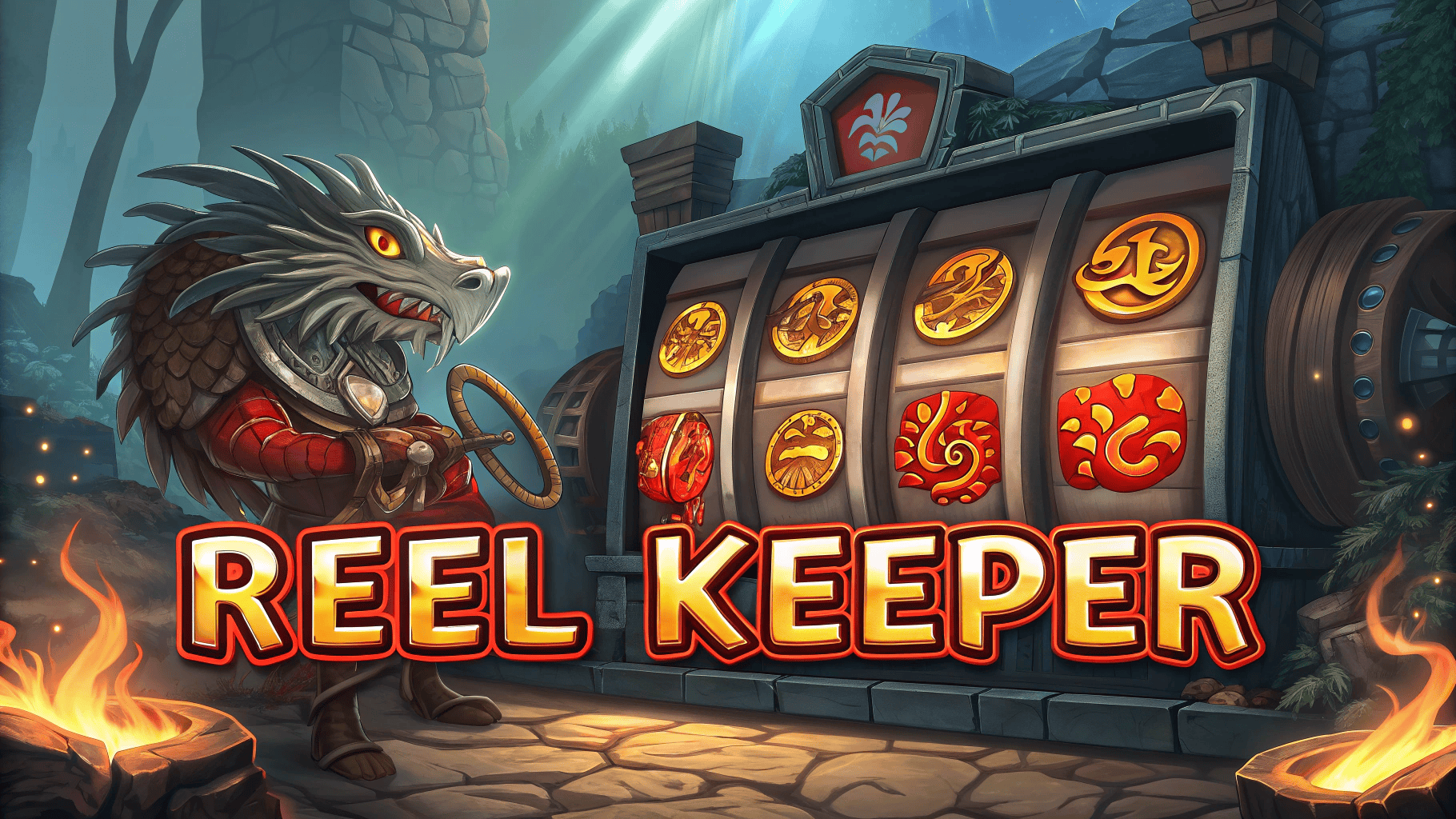 Red Tiger Luncurkan Reel Keeper Bertema Naga